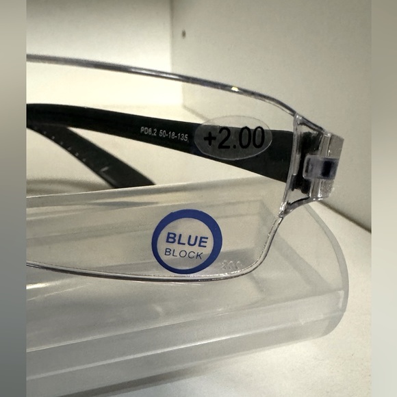 ZREADERS +2.00 w/Anti-Glare-Blue Blocking Coated lenses - Picture 2 of 8